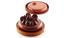 KIT TARTE RING D150 MM Форма силіконова d 122  h20 mm + 2  кільця (d 150 mm, h 20 mm) - 1*2 форма в