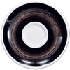 Блюдце 18 см jumbo Black для серий "Verona/Torino/Roma Millecolori Hand Painted"