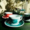 Блюдце Millecolori Hand Painted Green Teal 14,5 см для серий "Verona/Torino/Bari/Palermo"