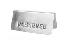 Табличка настільна RESERVED