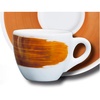 Чашка cappuccino 180 мл Caramel Verona Millecolori Hand painted Single brush stroke B with handle