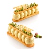 TRUFFLE ECLAIR 75 Форма силіконова "еклер трюфель" 130х30,5 h27,5 мм (8х75 мл) + каттер