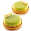 KIT TARTE RING ROUND D120 MM Форма силіконова Ø 105 h17 mm + 2 кільця  (Ø 120 h20 mm) - 1*2 форма в