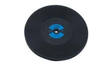 Костер "LP Disk" d 100 мм, цвет черный с голубой вставкой