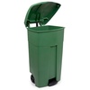 BO993GREEN Мусорный бак зеленый 125 л