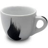 Чашка espresso 75 мл Fiamma Black "Verona Millecolori Hand Painted Fiamma Black with Staffage Black"
