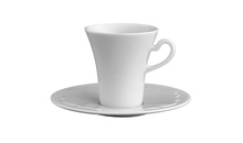 Чашка Caffe Lungo 90 мл с блюдцем 12 см серия "Vivaldi"