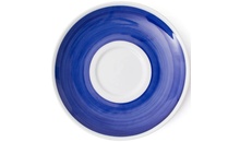 Блюдце 16,7 см Caffe Latte Blue для серий "Verona/Torino/Roma Millecolori Hand Painted"