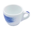35113 Чашка espresso 75 мл Blue stroke B "Verona Millecolori Hand Painted Brush stroke B Blue with S