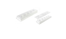 Форма для десертов MUL3D/ 48A+B 58 мл х 5 шт. (d 48 мм) + крышка