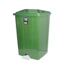 BO643GREEN Мусорный бак зеленый 86 л