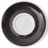 Блюдце 14,5 см Black для серий "Verona/Torino/Bari/Palermo Millecolori Hand Painted"