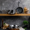332040 Сковорода з "сендвич" дном та антипригарним покриттям 20х4 см, серія "Resto Range"