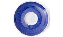 Блюдце espresso 12 см Blue для серий "Verona/Torino/Roma Millecolori Hand Painted"