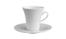 Чашка Latte 215 мл с блюдцем 14,5 см серия "Vivaldi"