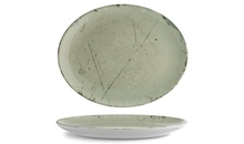 ISC3020-K0010 Блюдо овальне 20*16 см серія "Isabelle" декор "Stone Green"