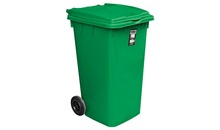 BO994GREEN Мусорный бак зеленый 240 л