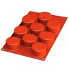 SF204/C Форма силіконова "цилиндр" 50 mm h27 , 11 x 55 ml = 605 ml