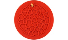 LOVE DECOR  Силіконовий килимок "LOVE" Ø 180 мм, h 1,50 мм