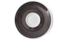 Блюдце espresso 12 см Black для серий "Verona/Torino/Roma Millecolori Hand Painted"