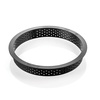 KIT TARTE RING ROUND D120 MM Форма силіконова Ø 105 h17 mm + 2 кільця  (Ø 120 h20 mm) - 1*2 форма в