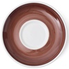 Блюдце Millecolori Hand Painted Brown 14,5 см для серий "Verona/Torino/Bari/Palermo"