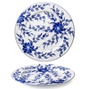 MIR2131-X8851 Тарілка кругла 31 см декор Flowers серія "Indigo"