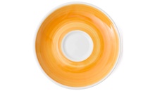 Блюдце espresso 12 см Yellow для серий "Verona/Torino/Roma Millecolori Hand Painted"