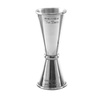 J011 Джигер 15-22,5-30/37,5-45 мл, сталь 18/10