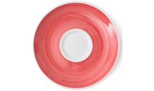 Блюдце espresso 12 см Red для серий "Verona/Torino/Roma Millecolori Hand Painted"