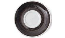 Блюдце 14,5 см Black для серий "Verona/Torino/Bari/Palermo Millecolori Hand Painted"