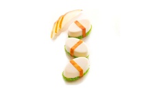 Форма для десерта "Sushi Gunkan" (55x33 мм)