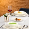 725346 Тарілка глибока овальна 8 см Gourmet-plate Organic M5372 серія "Maxim"