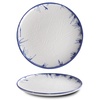 OPT2129-K0052 Тарілка кругла 29 см серія "Optimo" декор "Mosaic Relief Blue Rim"