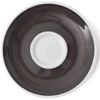 34410 Блюдце espresso 12 см Black для серій "Verona/Torino/Roma Millecolori Hand Painted"