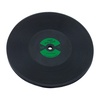 Костер "LP Disk" d 100 мм, цвет черный с зеленой вставкой, каучук