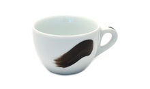Чашка Large Cappucino 260 мл Black stroke A "Verona/Palermo Millecolori Hand Painted Single Brush st