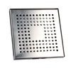 B010LXQ Підставка квадратна з н/ж, 150x150 mm x h 15 mm