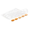 CHABLON OVAL  Силіконовий килимок-трафарет овальний 297X210 - 24X34 mm (2 шт)