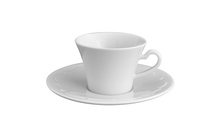 Чашка Cappuccino Tea 185  мл с блюдцем 14,5 см серия "Vivaldi"