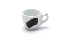 35184 Чашка espresso 75 мл Black stroke A "Verona Millecolori Hand Painted Single Brush stroke A Bla