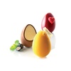 Форма для десертов MUL3D EGG 100 мл х 5 шт. (51х74 мм) + крышка
