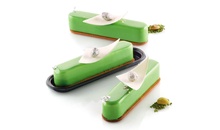 Форма для десерта "FASHION ECLAIR"  80 мл х 10 шт. (125х25 мм) + каттер + 10 подложек