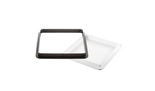 KIT TARTE RING SQUARE 200x200 MM Форма силіконова 170 x 170 h20 mm + 1 квадратне кільце(200 x 200 h2