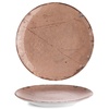 ISC2121-K0009 Тарілка кругла 21 см серія "Isabelle" декор "Stone Ginger"