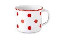 Чашка 350 мл серия "Rote Punkte" Retro mugs