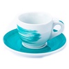 Чашка espresso 75 мл Green stroke B "Verona Millecolori Hand Painted Brush stroke B Green with Staff