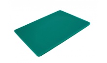 Доска разделочная двусторонняя LDPE 400×300×10 мм зелёная