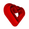 LEVEL HEARTS 35 Форма силиконовая
