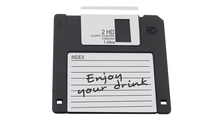 Костер "Floppy Disk" 10x10 см